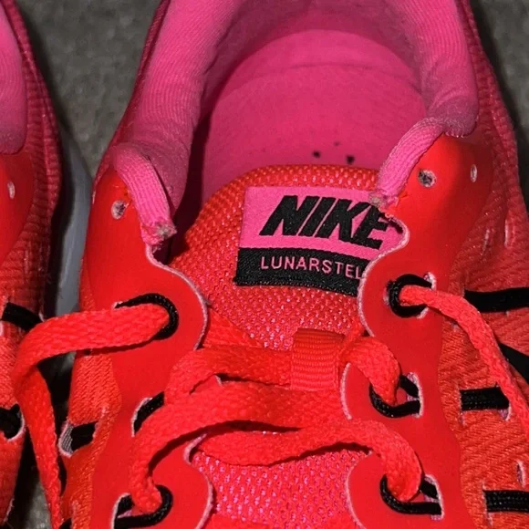 Nike Lunar Stelos Women’s Sneakers size 9.5 pink multi color - Picture 4 of 11
